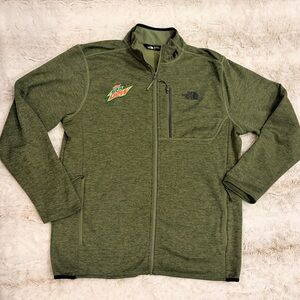 ⛰️ The North Face x Mountain Dew Men’s Jacket Large Rare Promo Collab -Green 💚